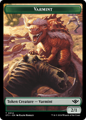 Varmint // Plot Double-Sided Token [Outlaws of Thunder Junction Tokens] | Devastation Store