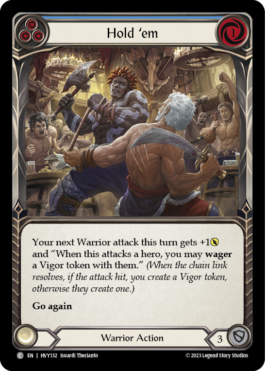 Hold 'em (Blue) [HVY132] (Heavy Hitters) | Devastation Store
