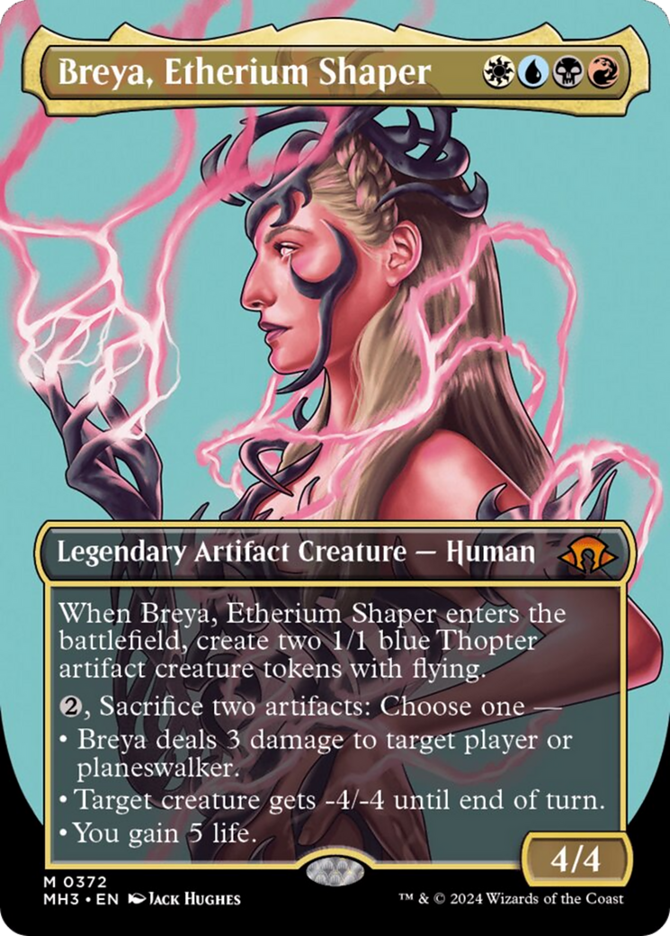 Breya, Etherium Shaper (Borderless) [Modern Horizons 3] | Devastation Store