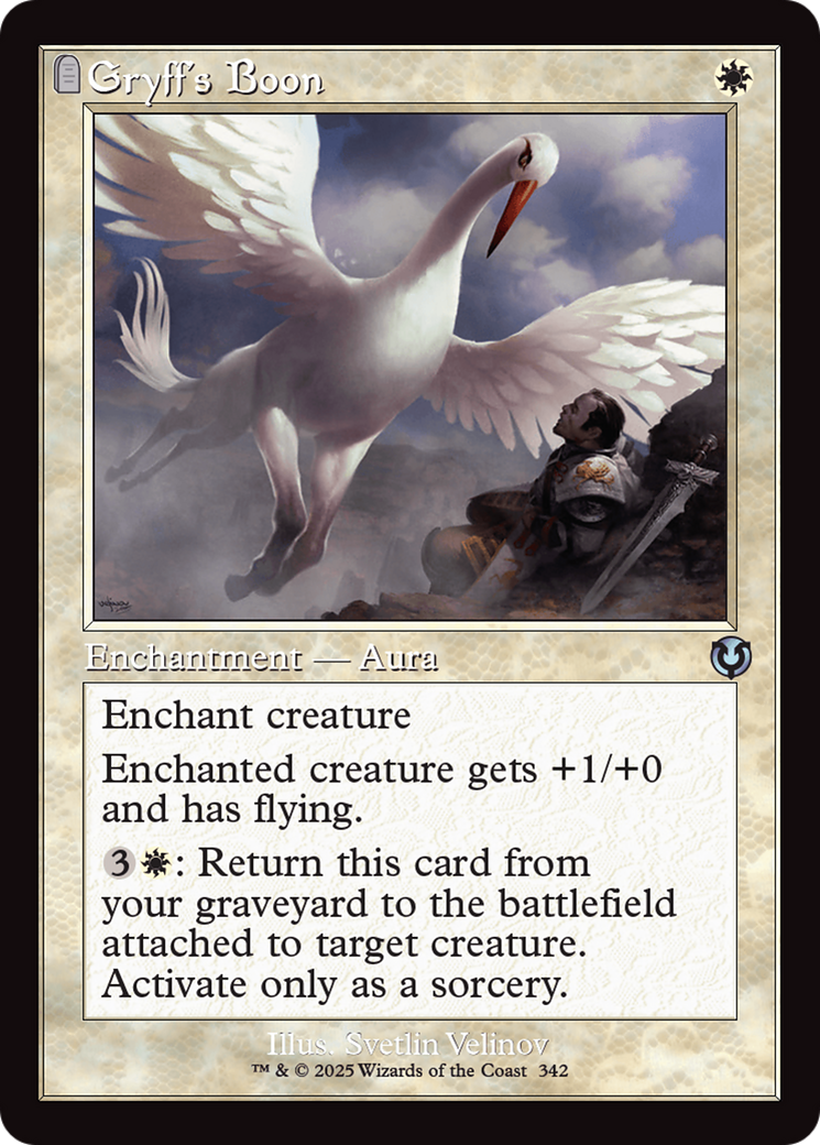 Gryff's Boon (Retro Frame) [Innistrad Remastered] | Devastation Store