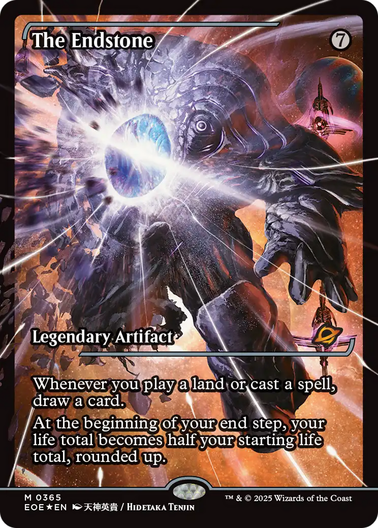 The Endstone (Showcase) [Edge of Eternities] | Devastation Store