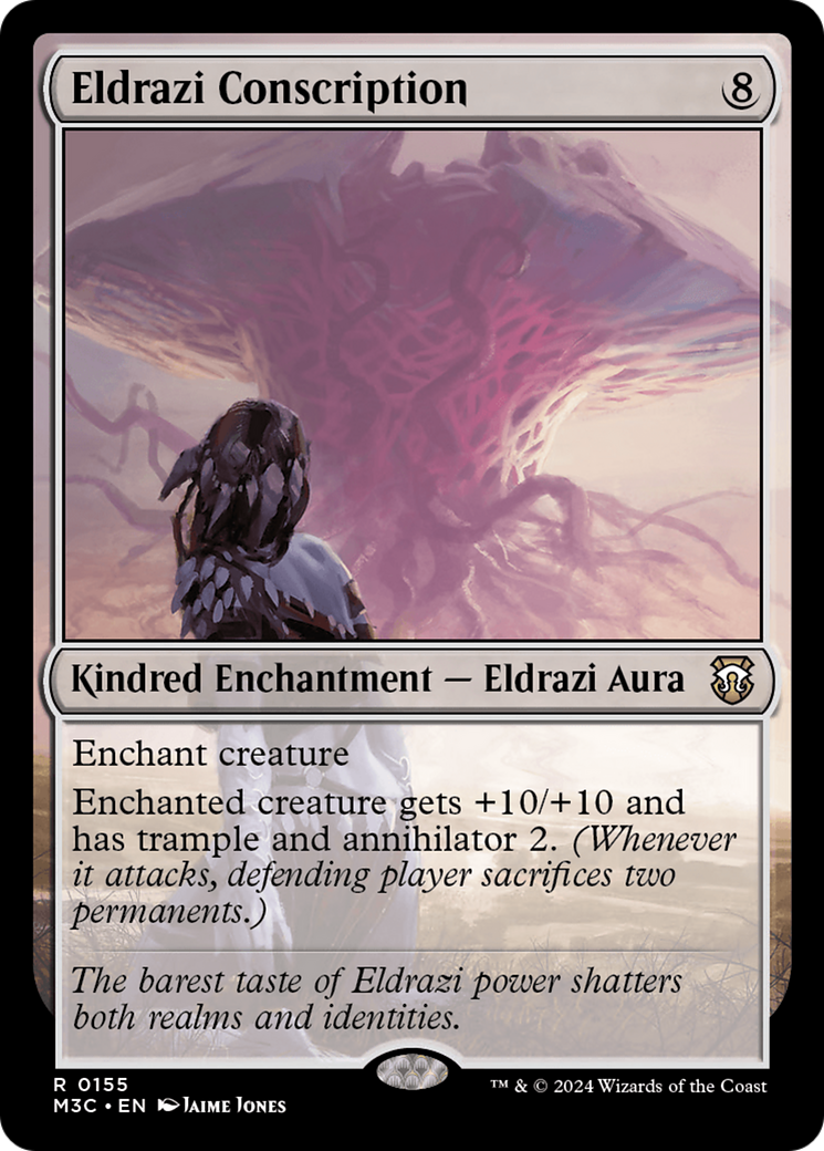 Eldrazi Conscription (Ripple Foil) [Modern Horizons 3 Commander] | Devastation Store