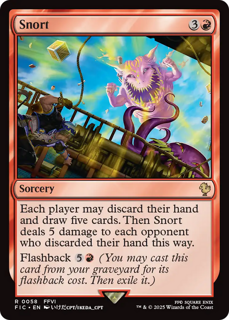 Snort [FINAL FANTASY Commander] | Devastation Store