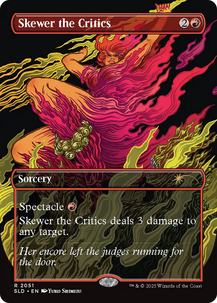 Skewer the Critics (2051) [Secret Lair Drop Series] | Devastation Store