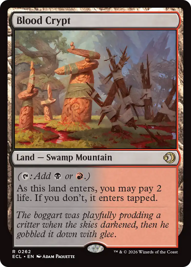 Blood Crypt [Lorwyn Eclipsed] | Devastation Store