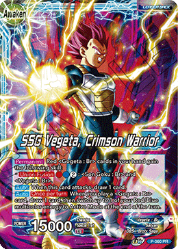 Vegeta // SSG Vegeta, Crimson Warrior (P-360) [Promotion Cards] | Devastation Store