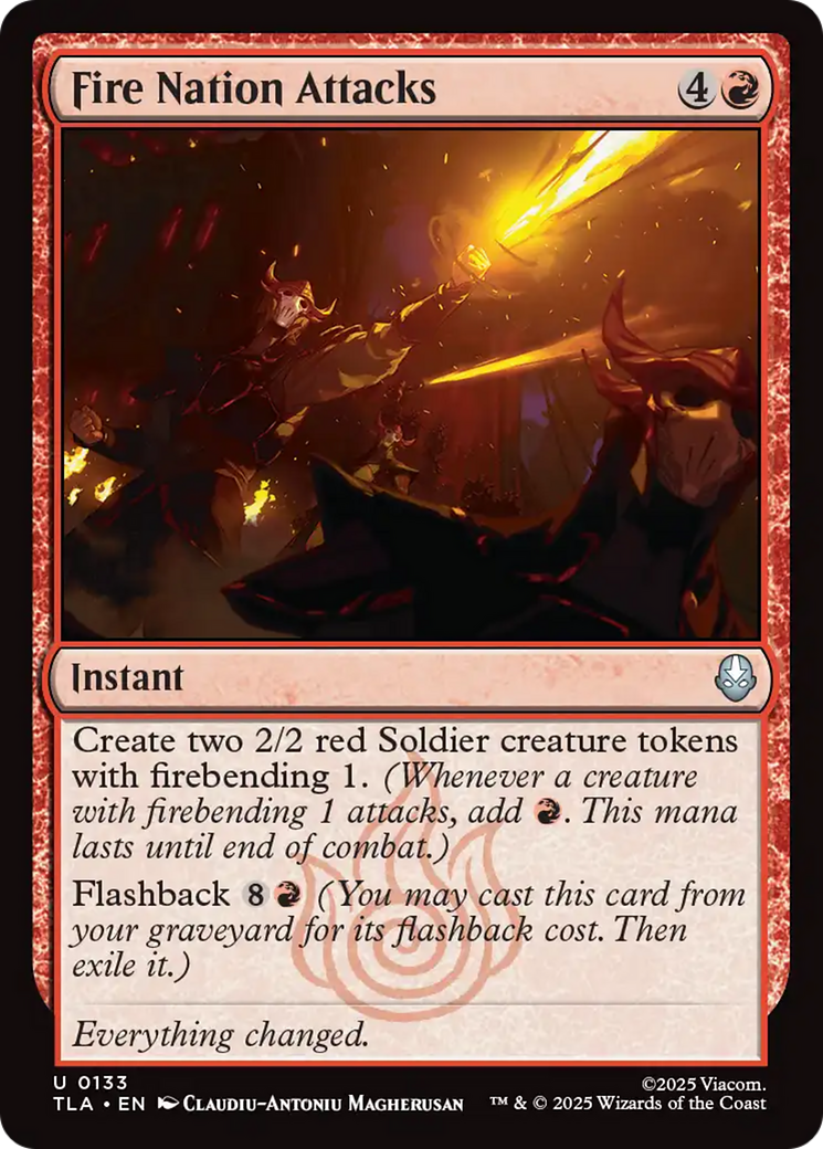Fire Nation Attacks [Avatar: The Last Airbender] | Devastation Store