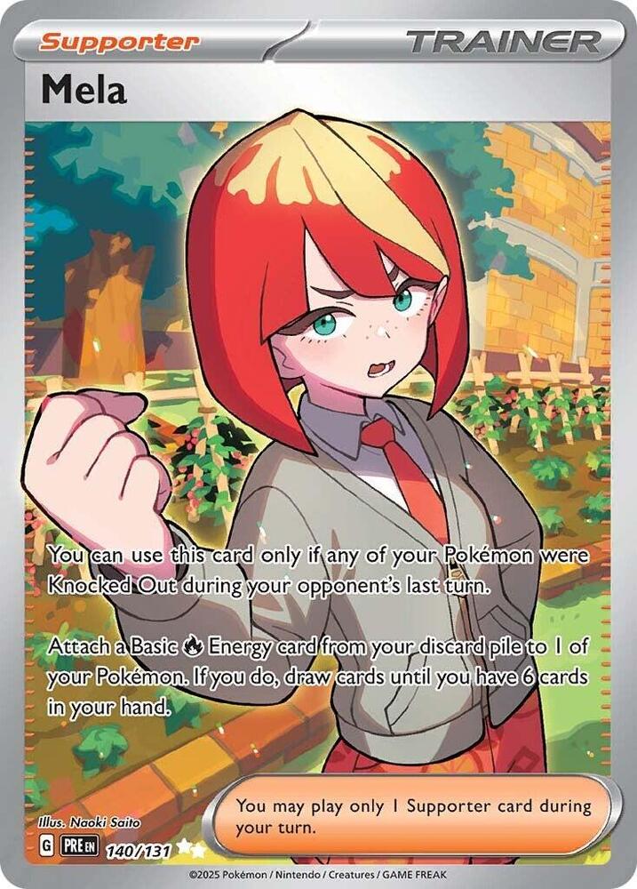Mela (140/131) [Scarlet & Violet: Prismatic Evolutions] | Devastation Store