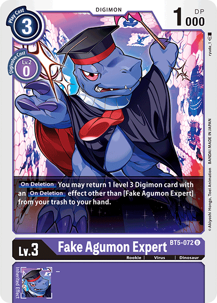 Fake Agumon Expert [BT5-072] [Battle of Omni] | Devastation Store