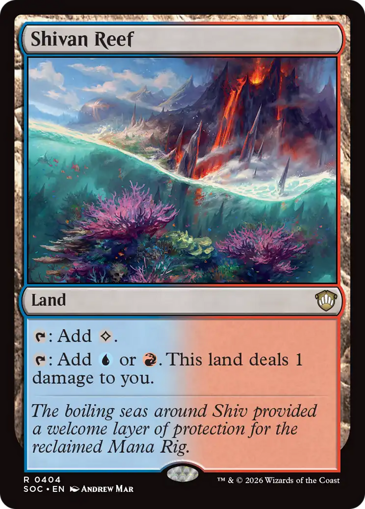 Shivan Reef [Secrets of Strixhaven Commander] | Devastation Store
