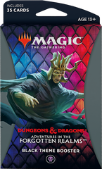 Dungeons & Dragons: Adventures in the Forgotten Realms - Theme Booster (Black) | Devastation Store
