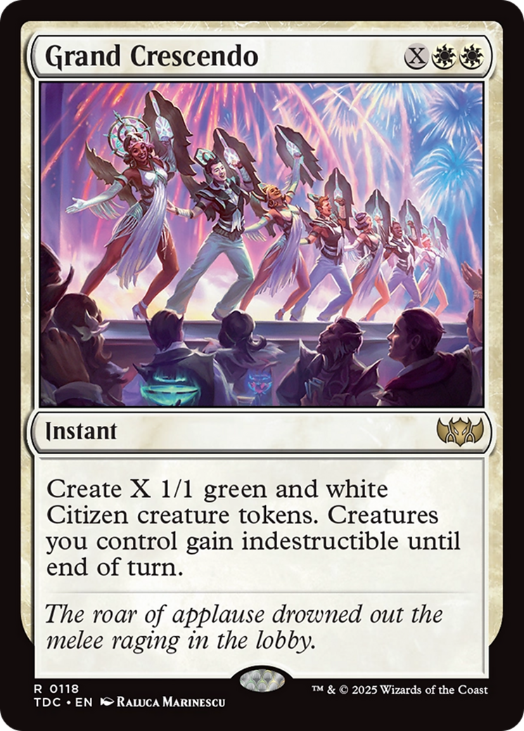 Grand Crescendo [Tarkir: Dragonstorm Commander] | Devastation Store