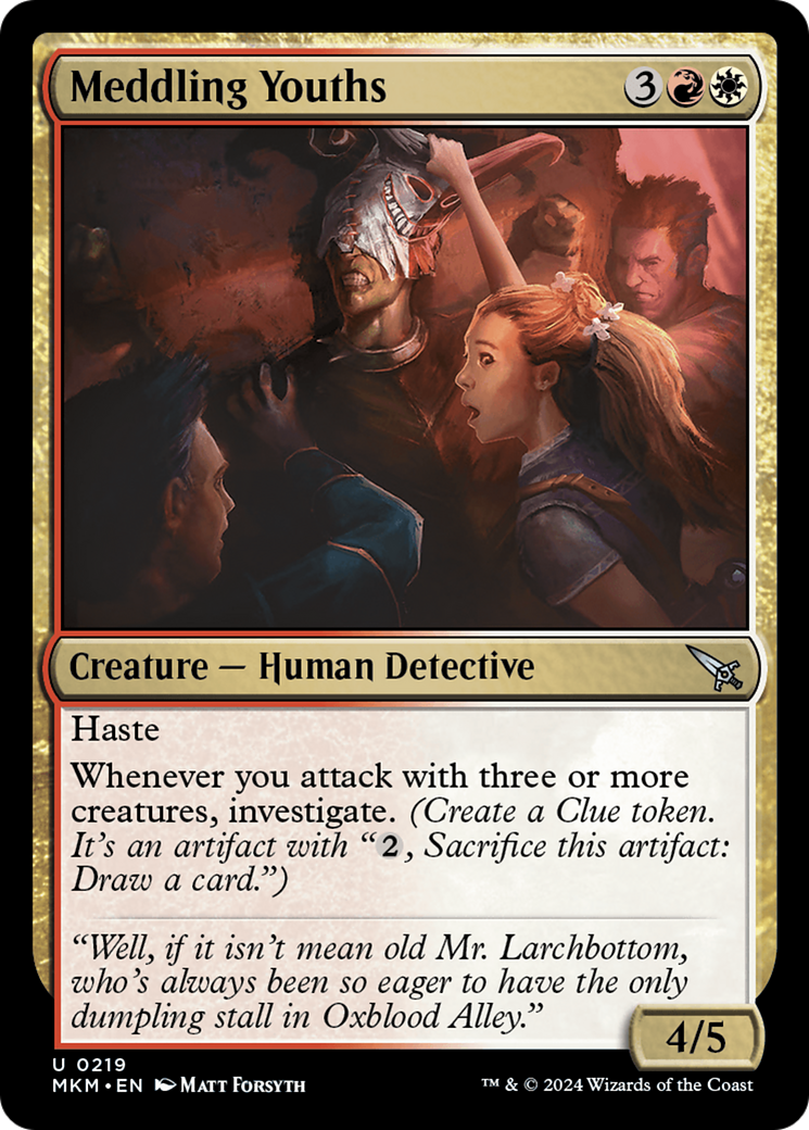 Meddling Youths [Murders at Karlov Manor] | Devastation Store