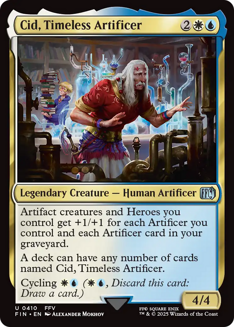 Cid, Timeless Artificer (0410) [FINAL FANTASY] | Devastation Store