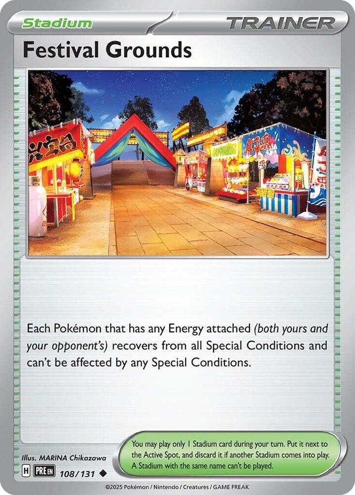 Festival Grounds (108/131) [Scarlet & Violet: Prismatic Evolutions] | Devastation Store