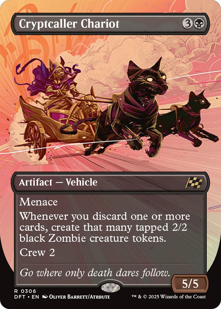 Cryptcaller Chariot (Borderless) [Aetherdrift] | Devastation Store