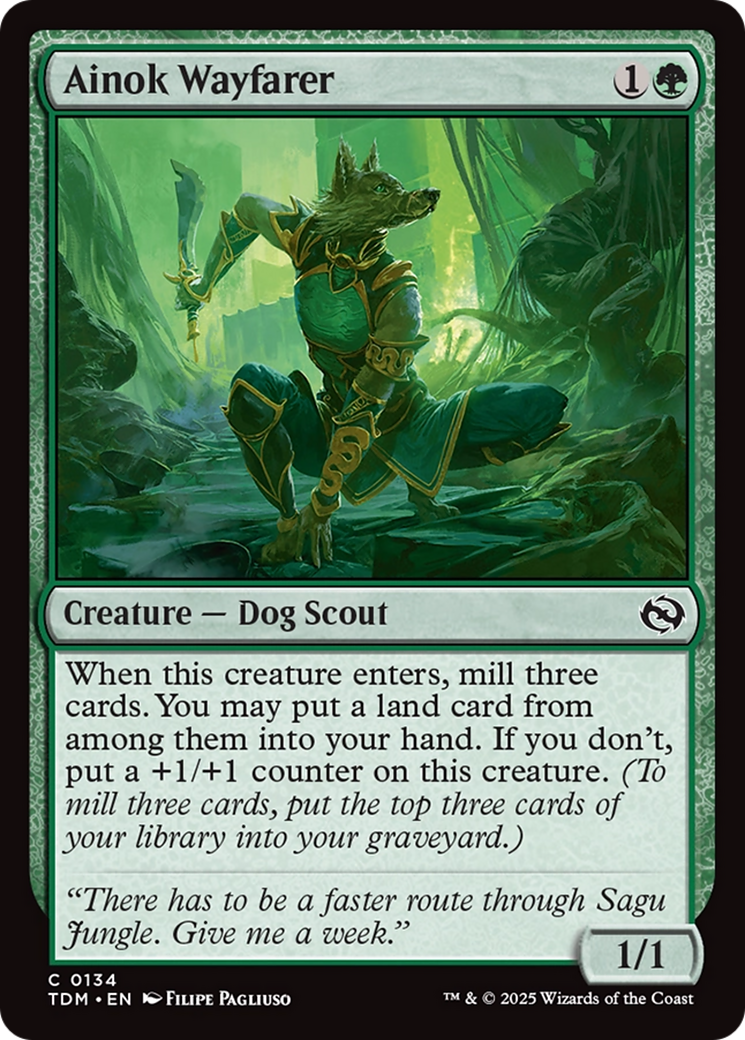 Ainok Wayfarer [Tarkir: Dragonstorm] | Devastation Store