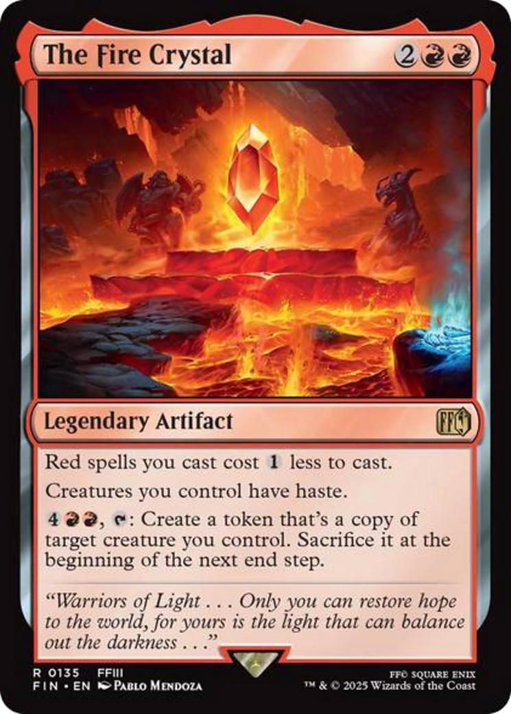 The Fire Crystal [FINAL FANTASY] | Devastation Store