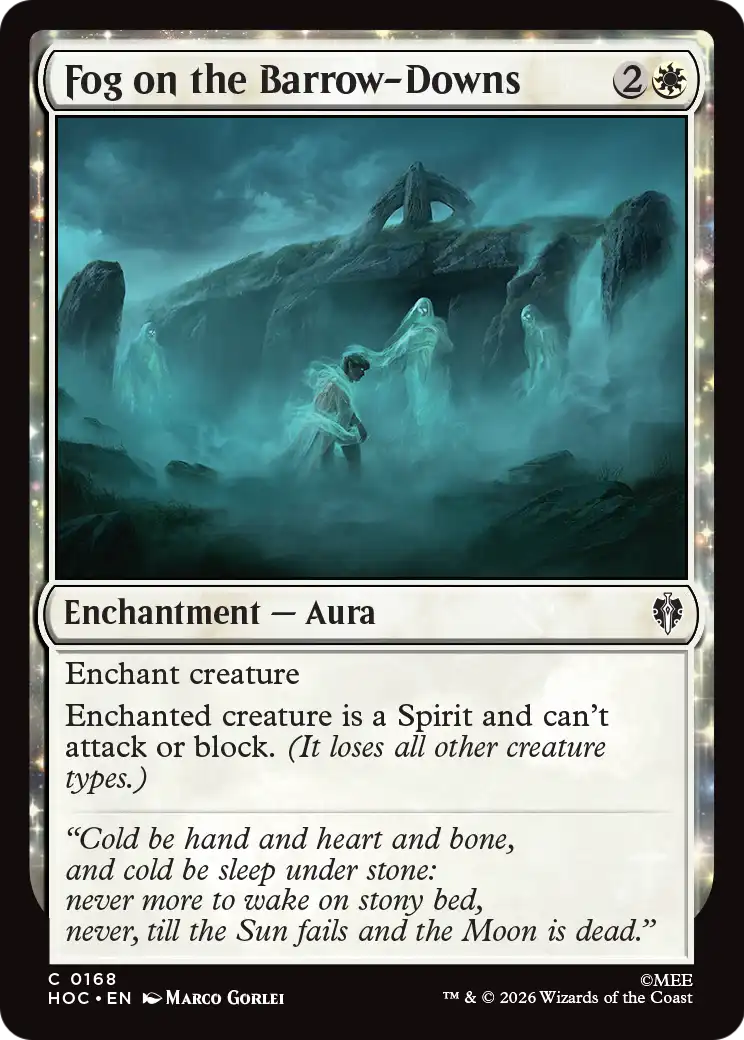 Fog on the Barrow-Downs [The Hobbit: Eternal-Legal] | Devastation Store