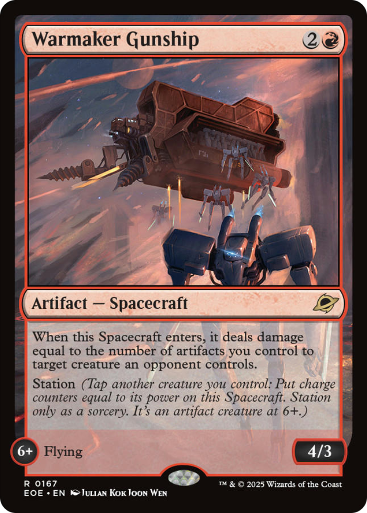 Warmaker Gunship [Edge of Eternities] | Devastation Store