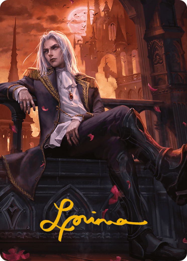 Sorin of House Markov Art Card (Gold-Stamped Signature) [Modern Horizons 3 Art Series] | Devastation Store