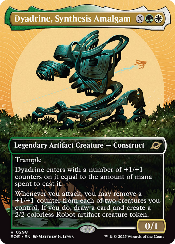 Dyadrine, Synthesis Amalgam (Borderless) [Edge of Eternities] | Devastation Store