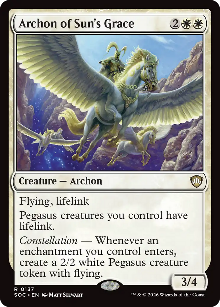 Archon of Sun's Grace [Secrets of Strixhaven Commander] | Devastation Store
