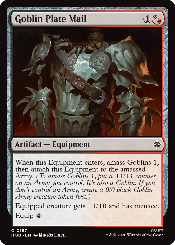 Goblin Plate Mail [The Hobbit] | Devastation Store