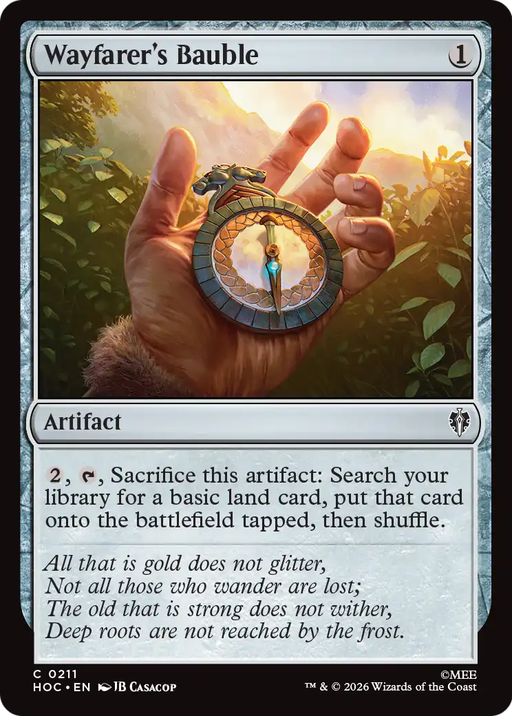 Wayfarer's Bauble [The Hobbit: Eternal-Legal] | Devastation Store