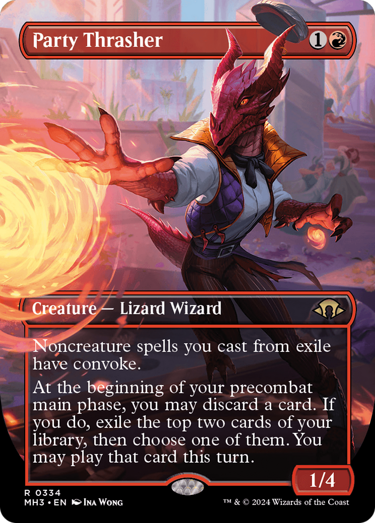 Party Thrasher (Borderless) [Modern Horizons 3] | Devastation Store