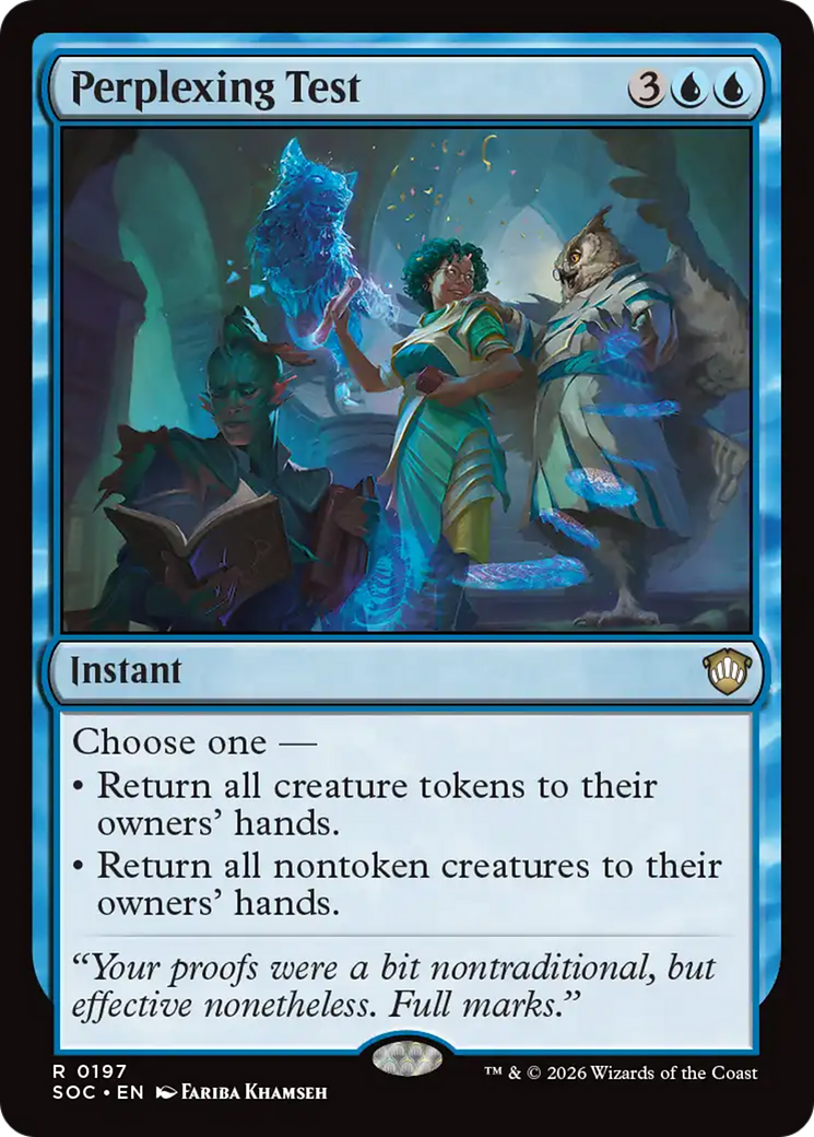 Perplexing Test [Secrets of Strixhaven Commander] | Devastation Store