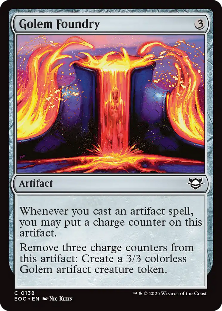 Golem Foundry [Edge of Eternities Commander] | Devastation Store