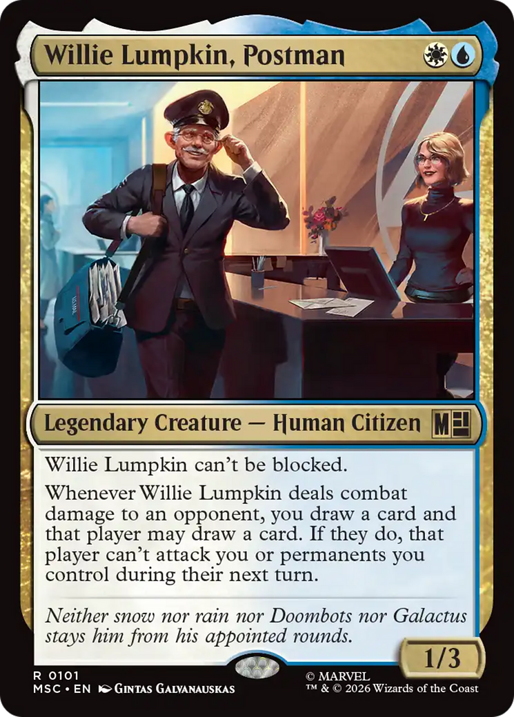 Willie Lumpkin, Postman [Marvel Super Heroes Commander] | Devastation Store