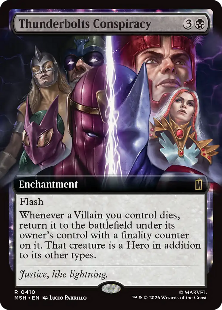 Thunderbolts Conspiracy (Extended Art) [Marvel Super Heroes] | Devastation Store