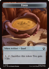 Food (0020) // Ally (0007) Double-Sided Token [Avatar: The Last Airbender Tokens] | Devastation Store