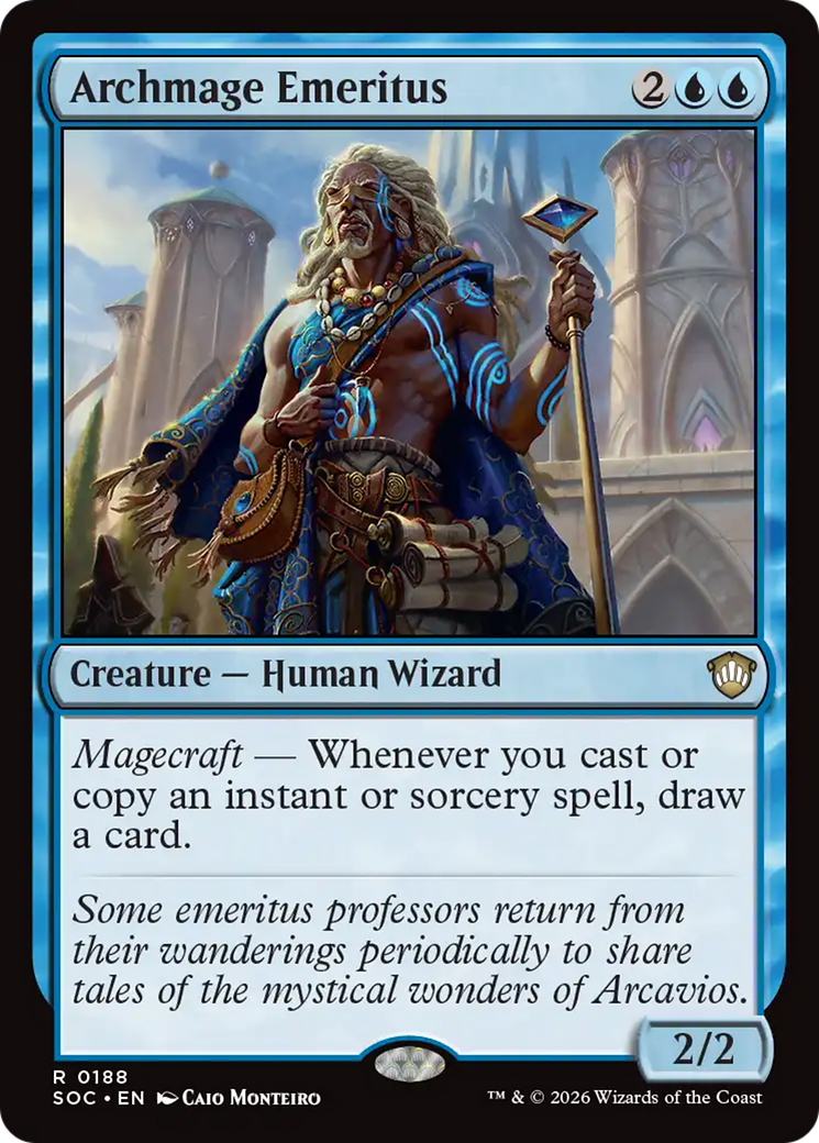 Archmage Emeritus [Secrets of Strixhaven Commander] | Devastation Store