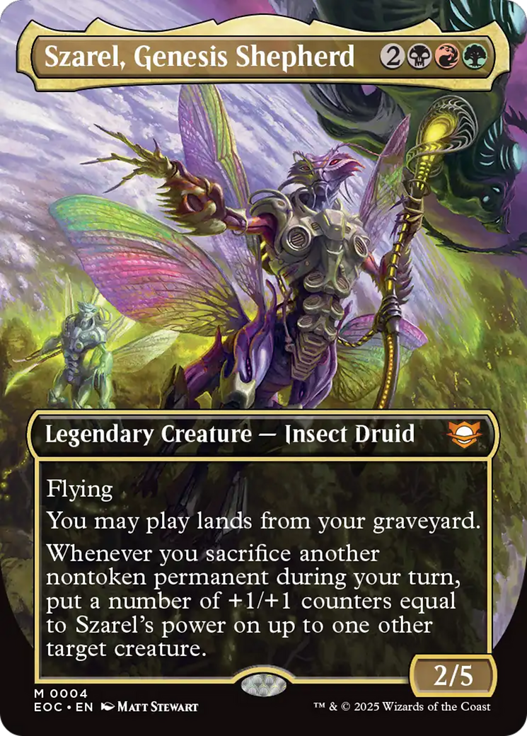 Szarel, Genesis Shepherd (Borderless) [Edge of Eternities Commander] | Devastation Store