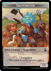 Shapeshifter (0004) // Copy Double-Sided Token [Modern Horizons 3 Commander Tokens] | Devastation Store