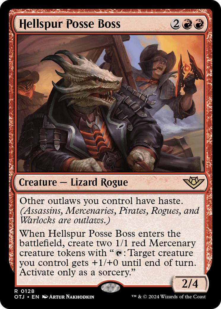 Hellspur Posse Boss [Outlaws of Thunder Junction] | Devastation Store