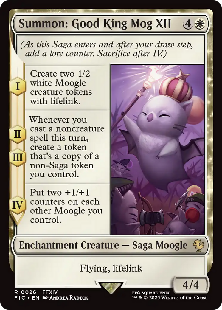 Summon: Good King Mog XII [FINAL FANTASY Commander] | Devastation Store