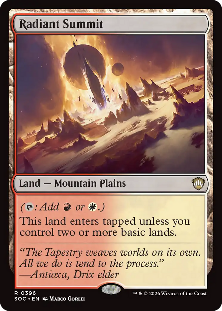 Radiant Summit [Secrets of Strixhaven Commander] | Devastation Store