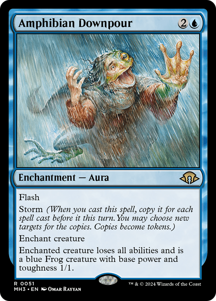 Amphibian Downpour [Modern Horizons 3] | Devastation Store