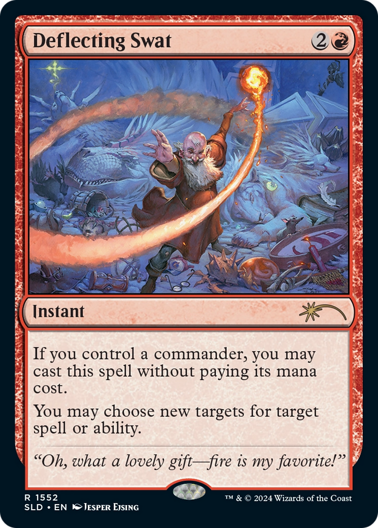 Deflecting Swat (Rainbow Foil) [Secret Lair Drop Series] | Devastation Store