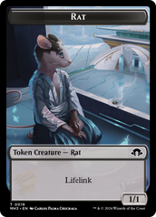 Eldrazi Spawn // Rat Double-Sided Token [Modern Horizons 3 Tokens] | Devastation Store