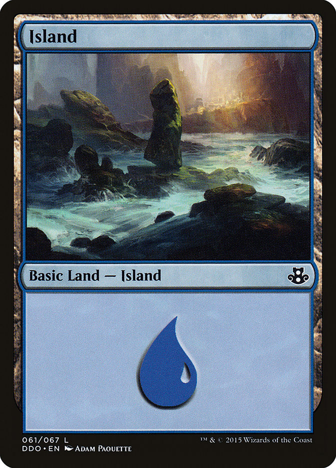 Island (61) [Duel Decks: Elspeth vs. Kiora] | Devastation Store