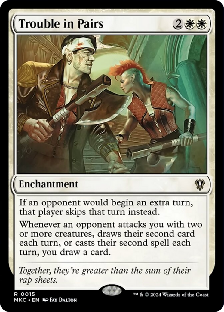 Trouble in Pairs [Murders at Karlov Manor Commander] | Devastation Store