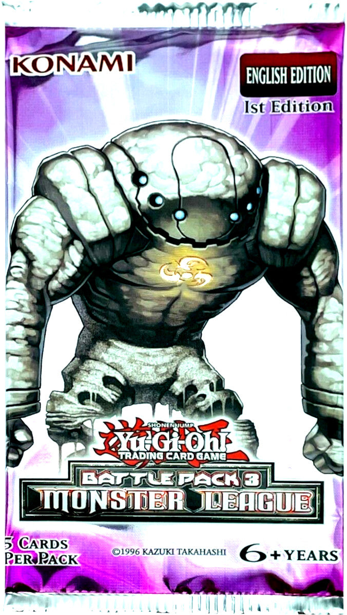 Battle Pack 3: Monster League - Booster Pack (1st Edition) | Devastation Store