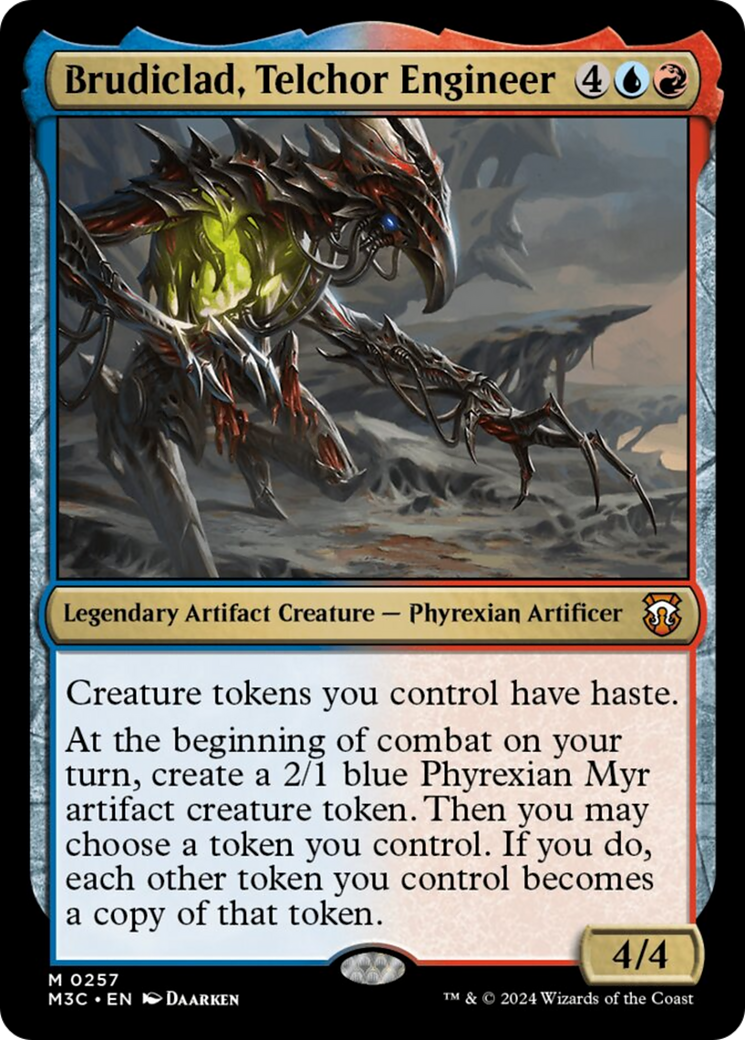 Brudiclad, Telchor Engineer (Ripple Foil) [Modern Horizons 3 Commander] | Devastation Store