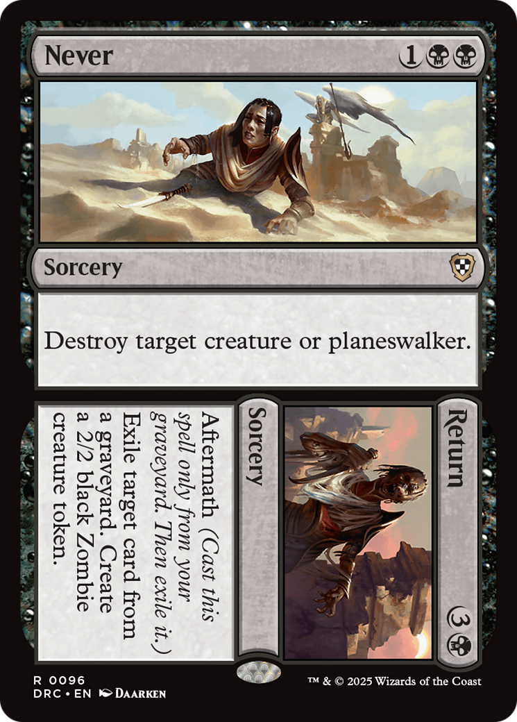 Never // Return [Aetherdrift Commander] | Devastation Store