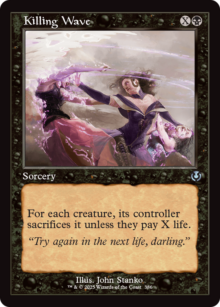Killing Wave (Retro Frame) [Innistrad Remastered] | Devastation Store